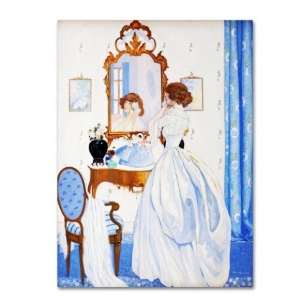 Vintage Lavoie 'Fashion 9' Canvas Art, 24x32, Trademark Fine Art, Mfr#: ALI19926-C2432GG